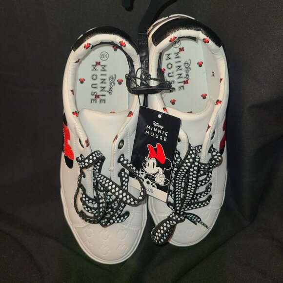Disney  - Minnie Mouse Women's Low-top Court Sneakers - Brand New w/Tags - Picture 1 of 5